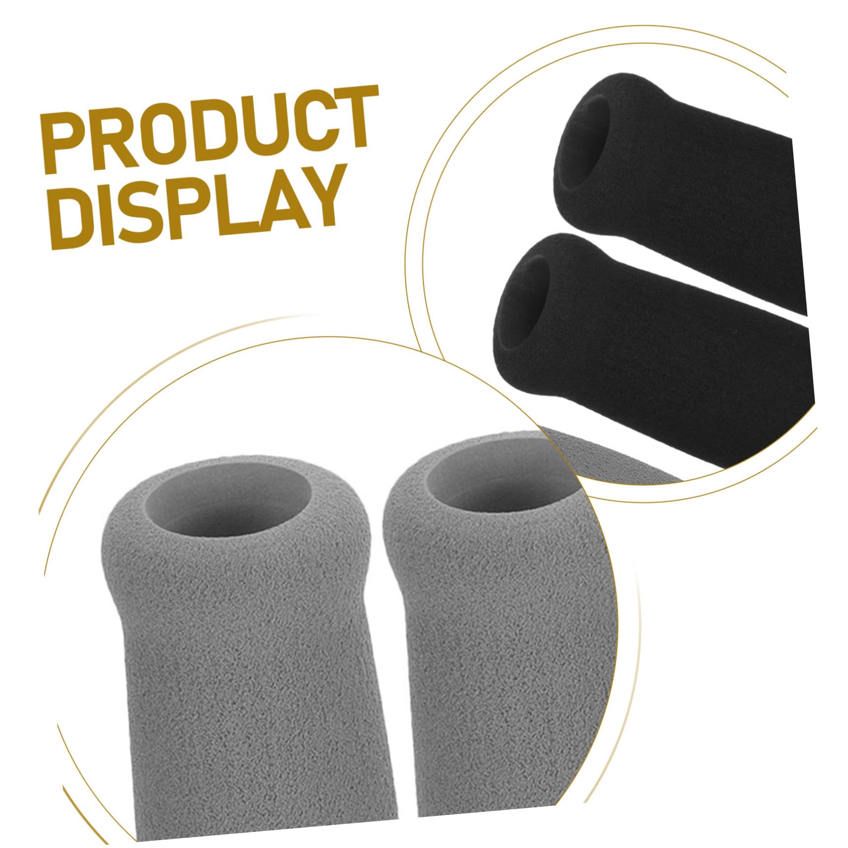 Healeved 20pezzi Per Bastoni Grip Antiscivolo Traspirante Accessori Per Deambulatori e Bastoni Impugnature Ergonomiche Per Maggiore Comfort e Stabilità