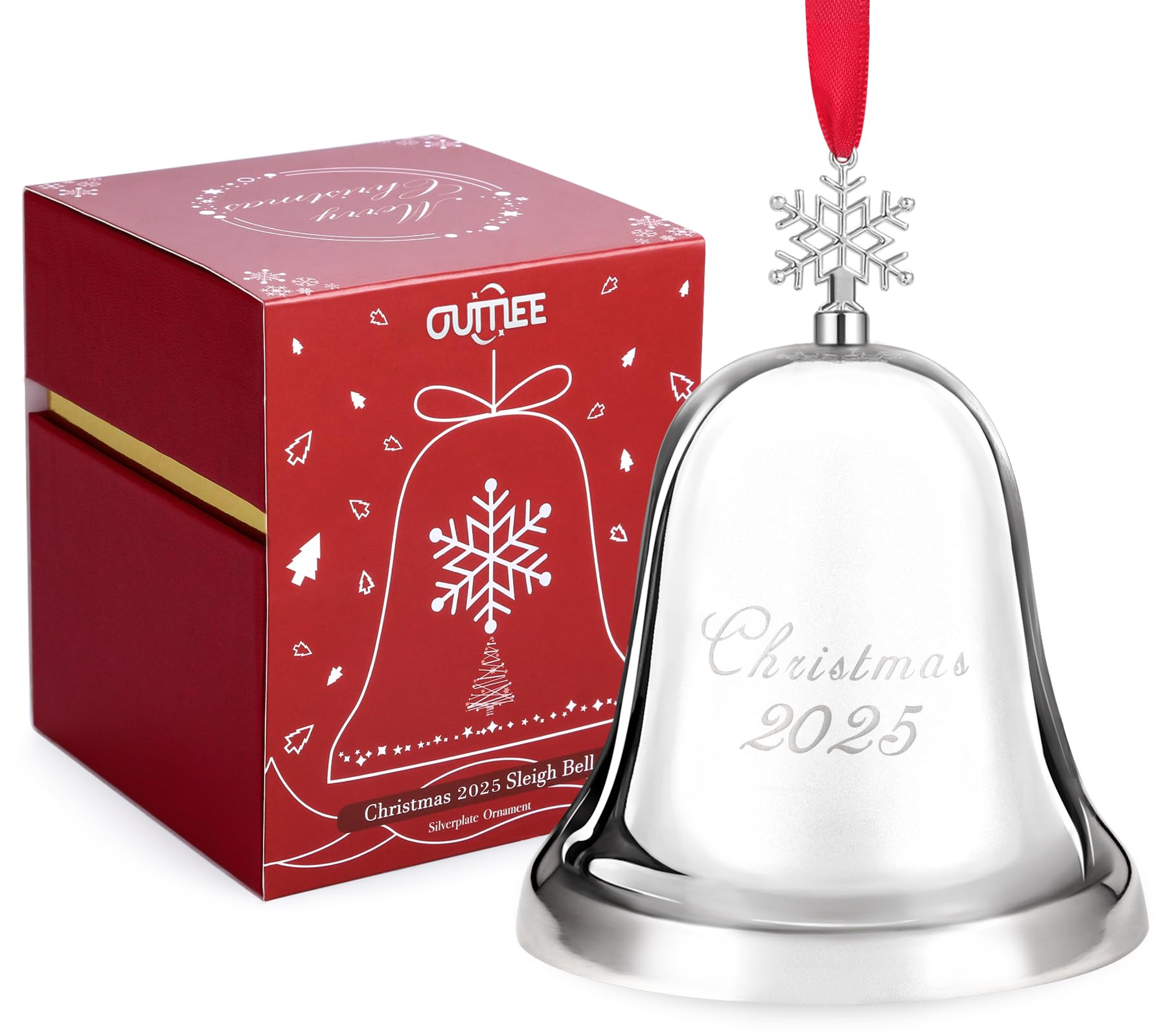 Amazon.com: Christmas Bell 2025, Annual Silver Bell Christmas