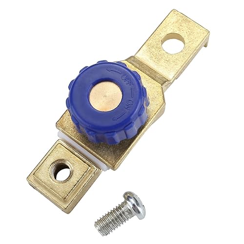 Miniatura 4 de ACBungji Interruptor de desconexión de batería Terminal negativo 6V 12V 24V Corte para motocicleta 80A, paquete de 2