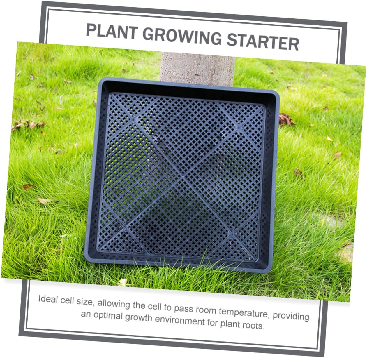 BESPORTBLE 5pcs Plant Germination Trays for Reusable Nursery Sowing Containers for Home Gardening Lightweight and Versatile Growing