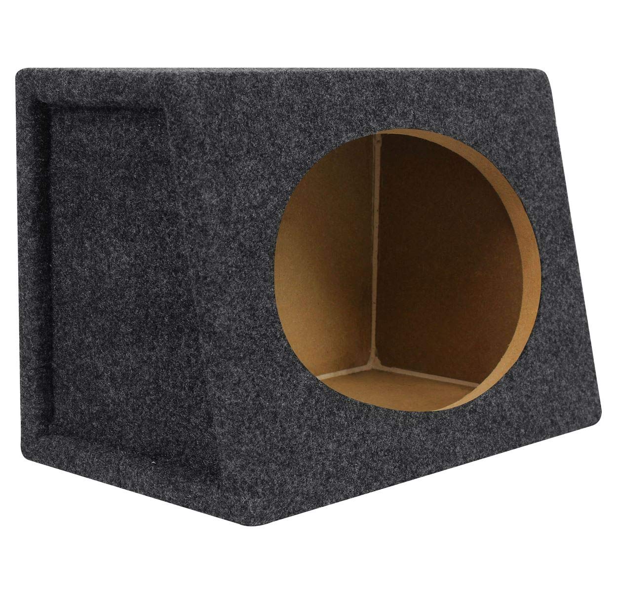 Rockville RS6x9PR (2) 6x9 Wedge Sealed Speaker Box Enclosures, USA-Made MDF, Gold Terminals, Universal Fit, for Car Audio Enthusiasts