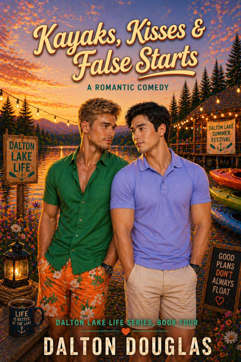 Kayaks, Kisses & False Starts: A Romantic Comedy: 4 (Dalton Lake Life)