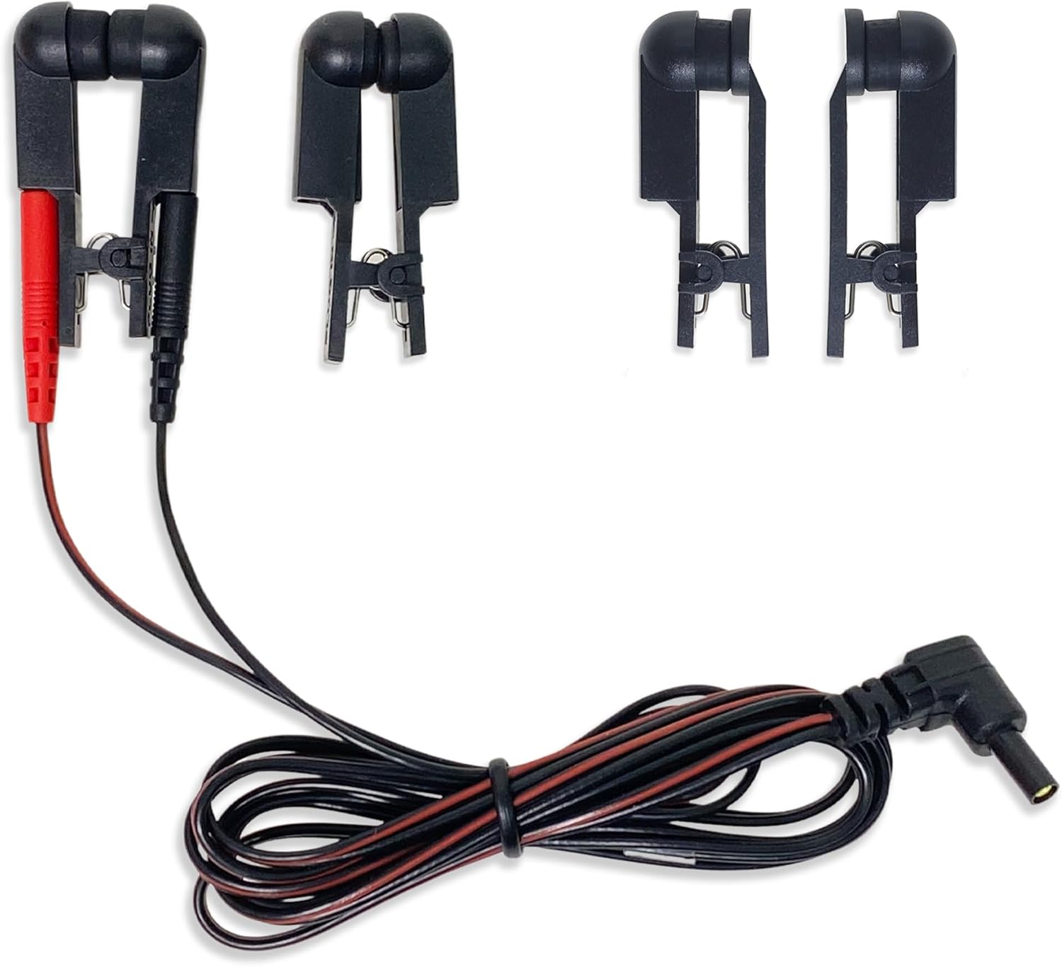 TENS Ear Clip Lead Wires for Vagus, Black Double Side Electrode Amazon.ca Health & Personal Care