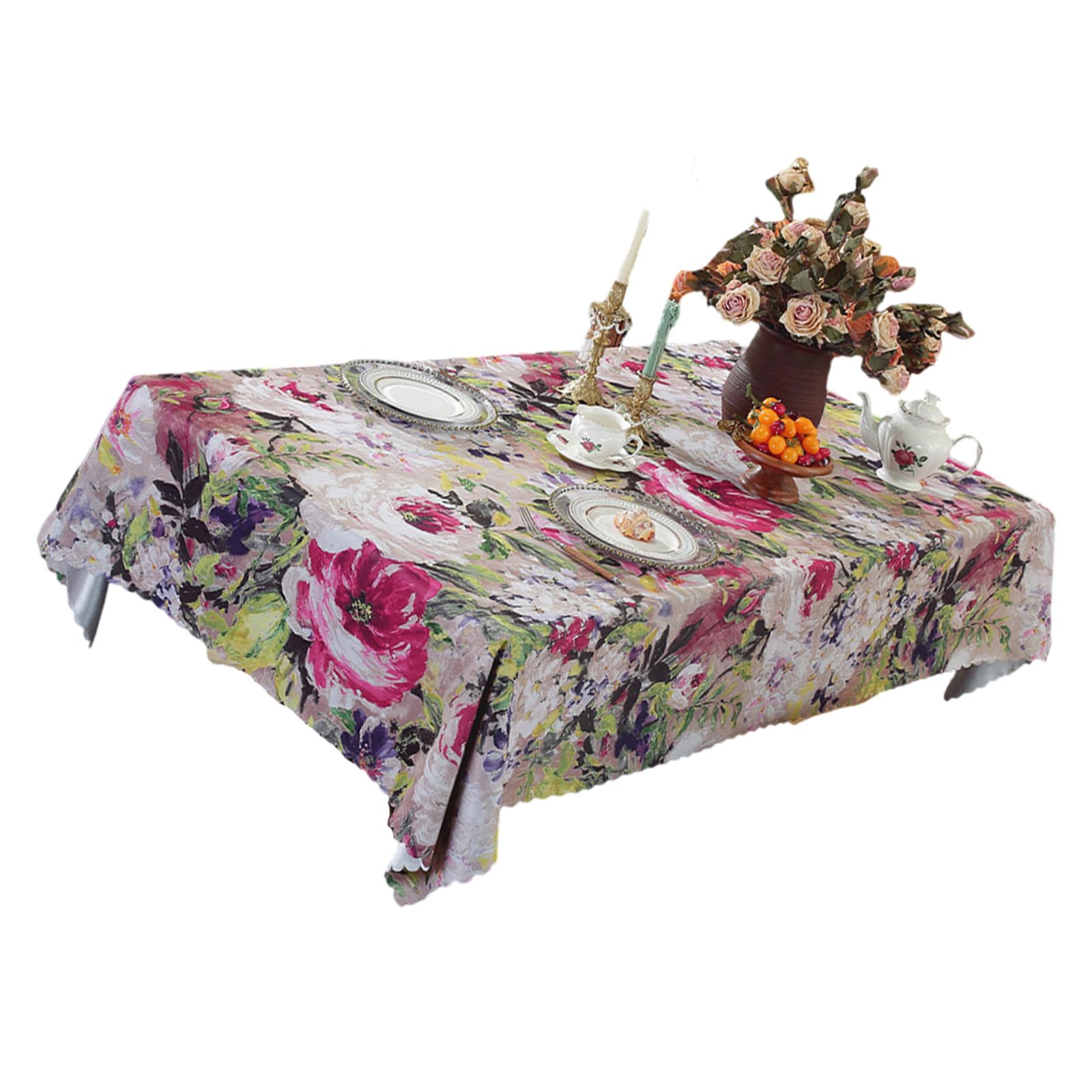 Kalttoy P Stylish Americans Art Table Cover Olyester Multipurpose Home Decoration Accessory Festival Banquets Table Cover