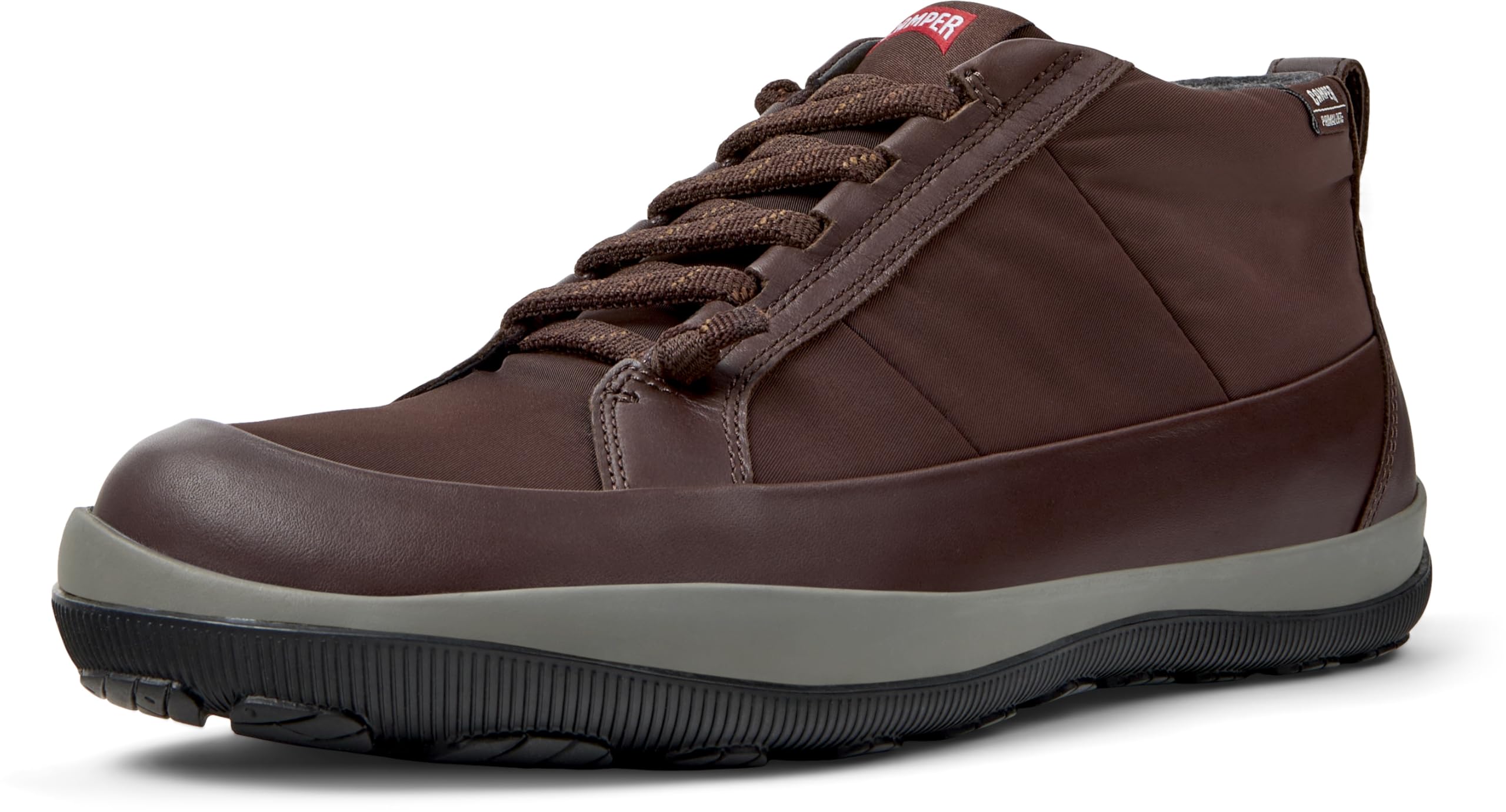 Camper Men's Peu Pista Gm K300417 Basket Bootie, Dark Brown 014, 43 EU, Dark Brown 014, 9.5 UK