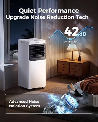 16,000 B T U Portable Air Conditioners for Large Room up to 750 Sq. Ft., 5-in-1 Smart AC with WiFi App, Remote Control, Fast Cooling, Dehumidifier, Fan, Sleep Mode, 24H Timer & Window Kit