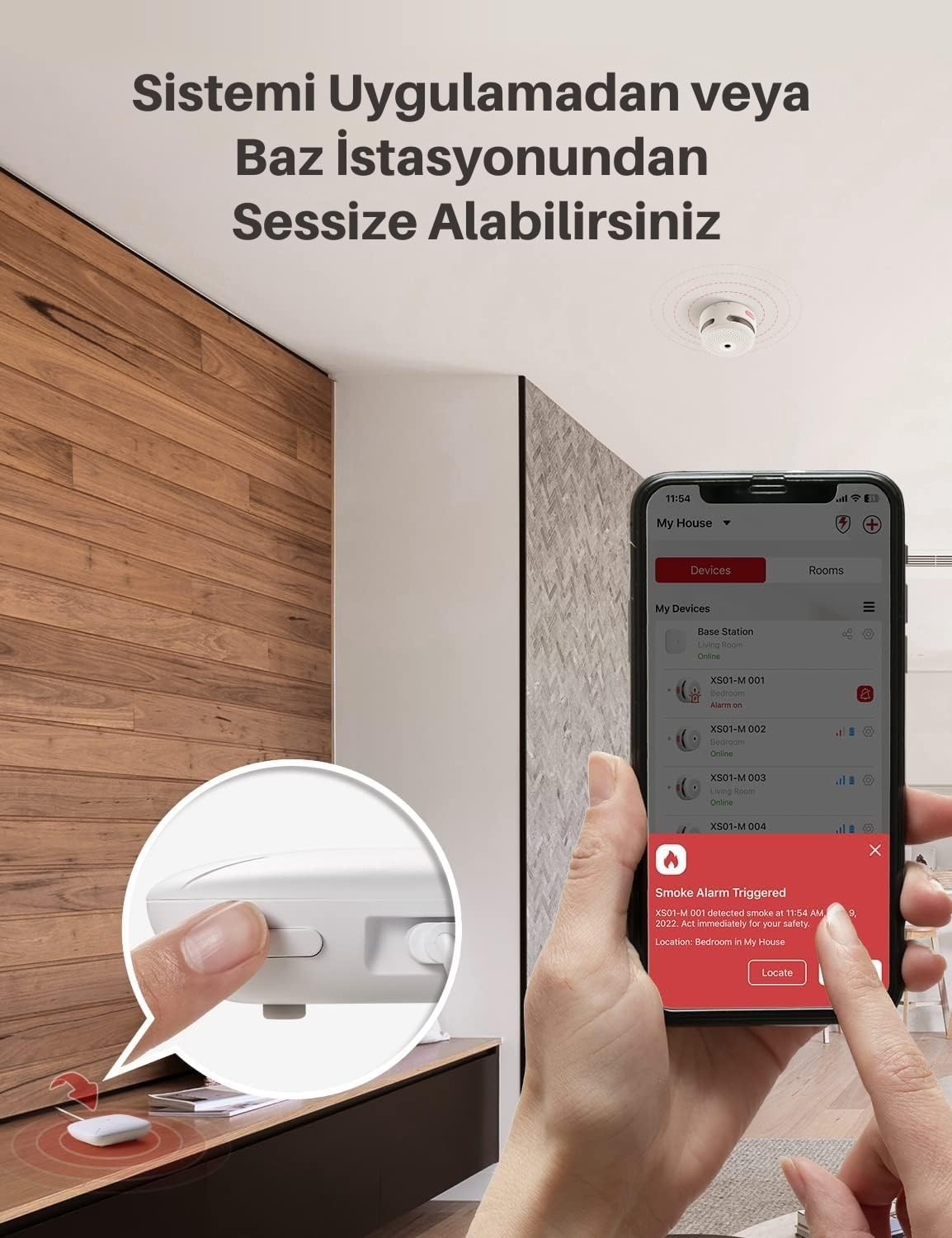 X-Sense Station de base Smart Home, renforcez votre réseau de sécurité domestique avec jusqu'à 50 appareils (fumée, chaleur, monoxyde de carbone, détecteurs de murs d'eau, tracker d'humidité, etc
