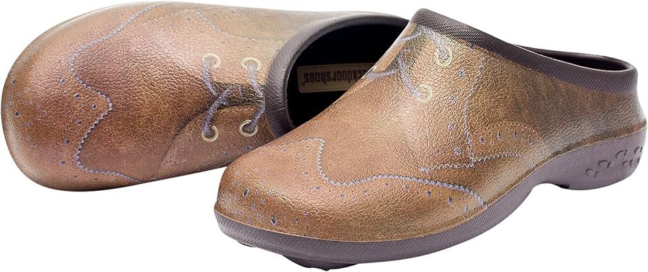 Backdoorshoes Mens Garden Clogs - Lightweight Easy Slip On Clogs for Men for Gardening, Errands