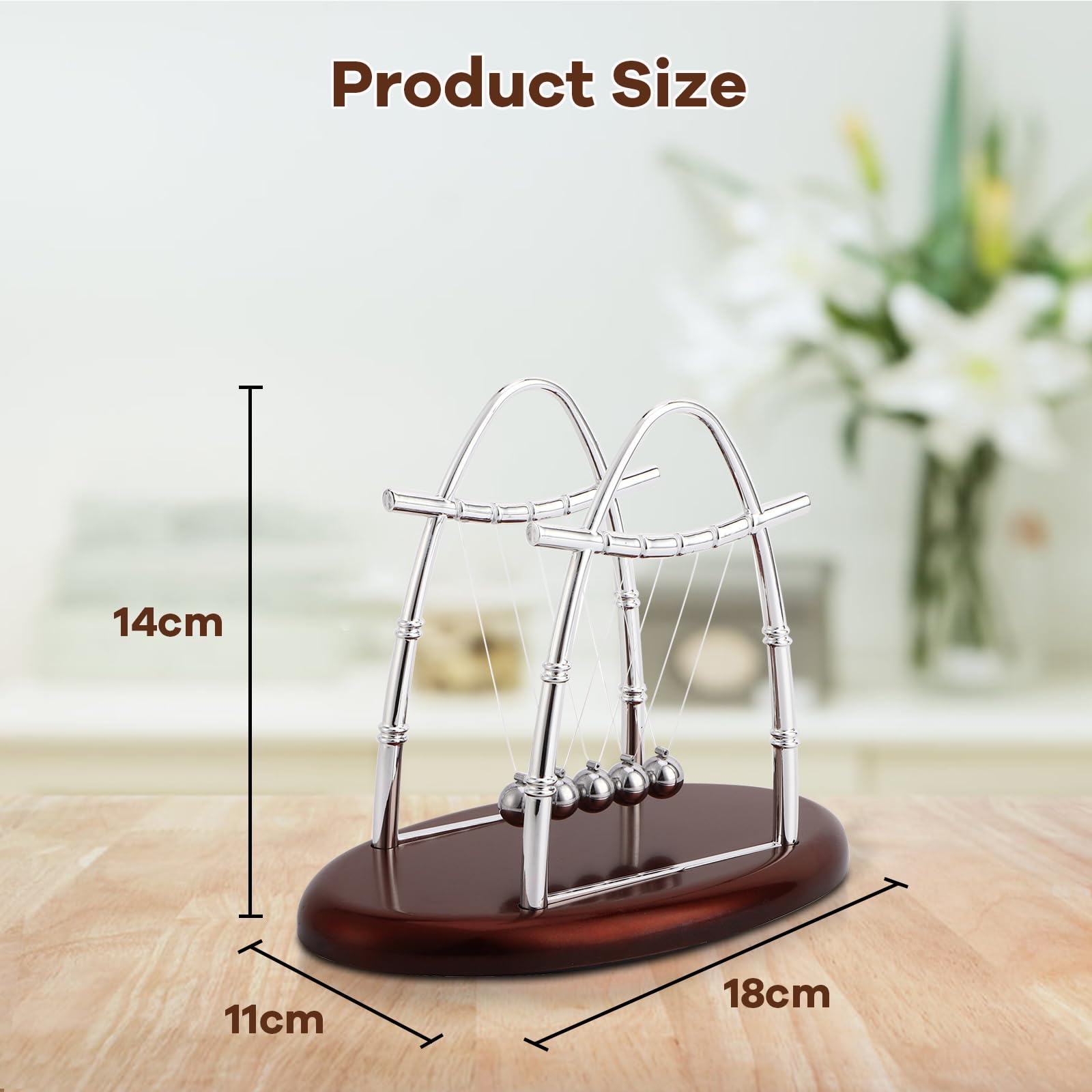 Anneome Physik Pendel Ball Set - Mechanische Experimente Für Unterricht