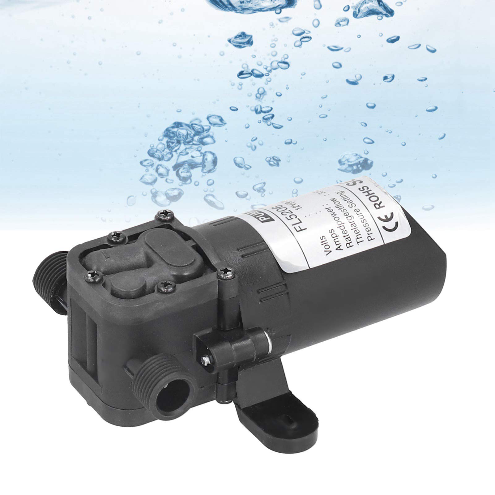 Micro Pompe ¨¤ Membrane de 1/2 Pouce, Pulv¨¦risateur D'amor?age D'eau, Outil de Peinture Industrielle DC 12V 36W, Outil de Peinture Industrielle, Pompe de Pulv¨¦risation D'amor?age