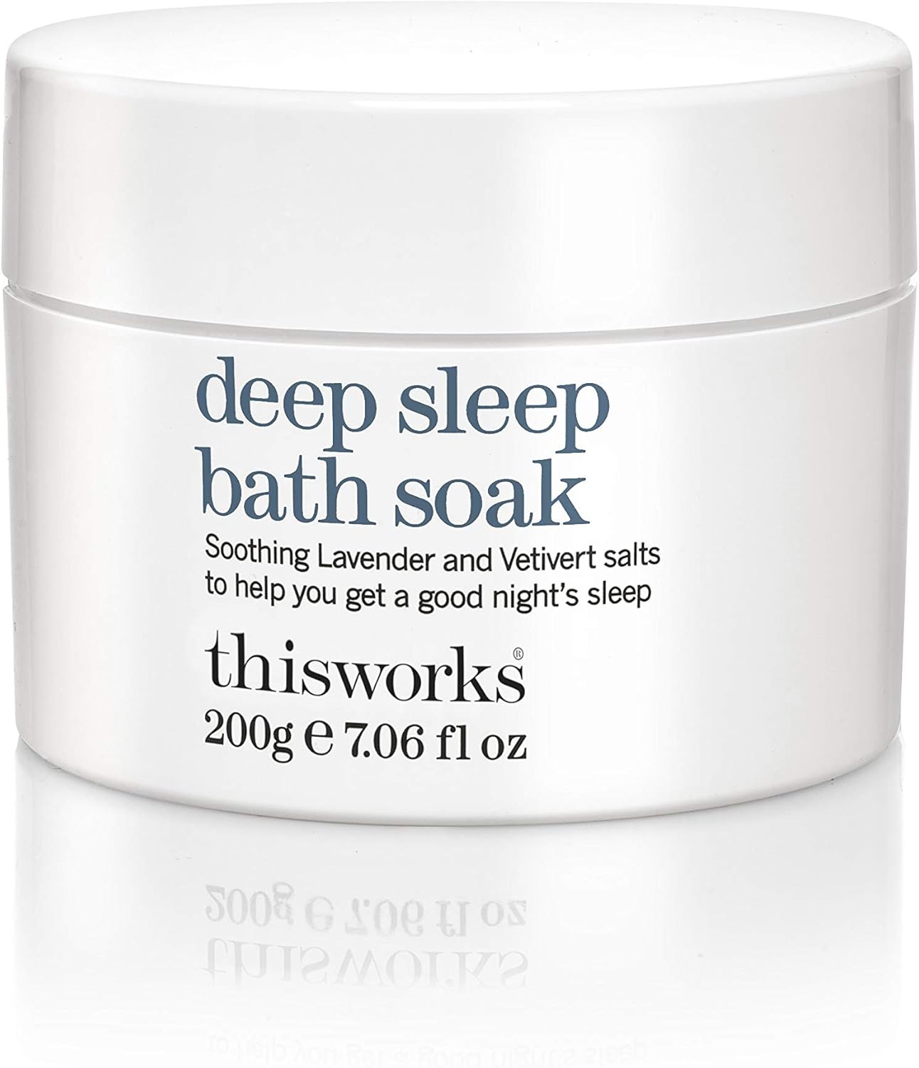 This Works Deep Sleep Bath Soak, 200 g Luxury Bath Salts Infused with