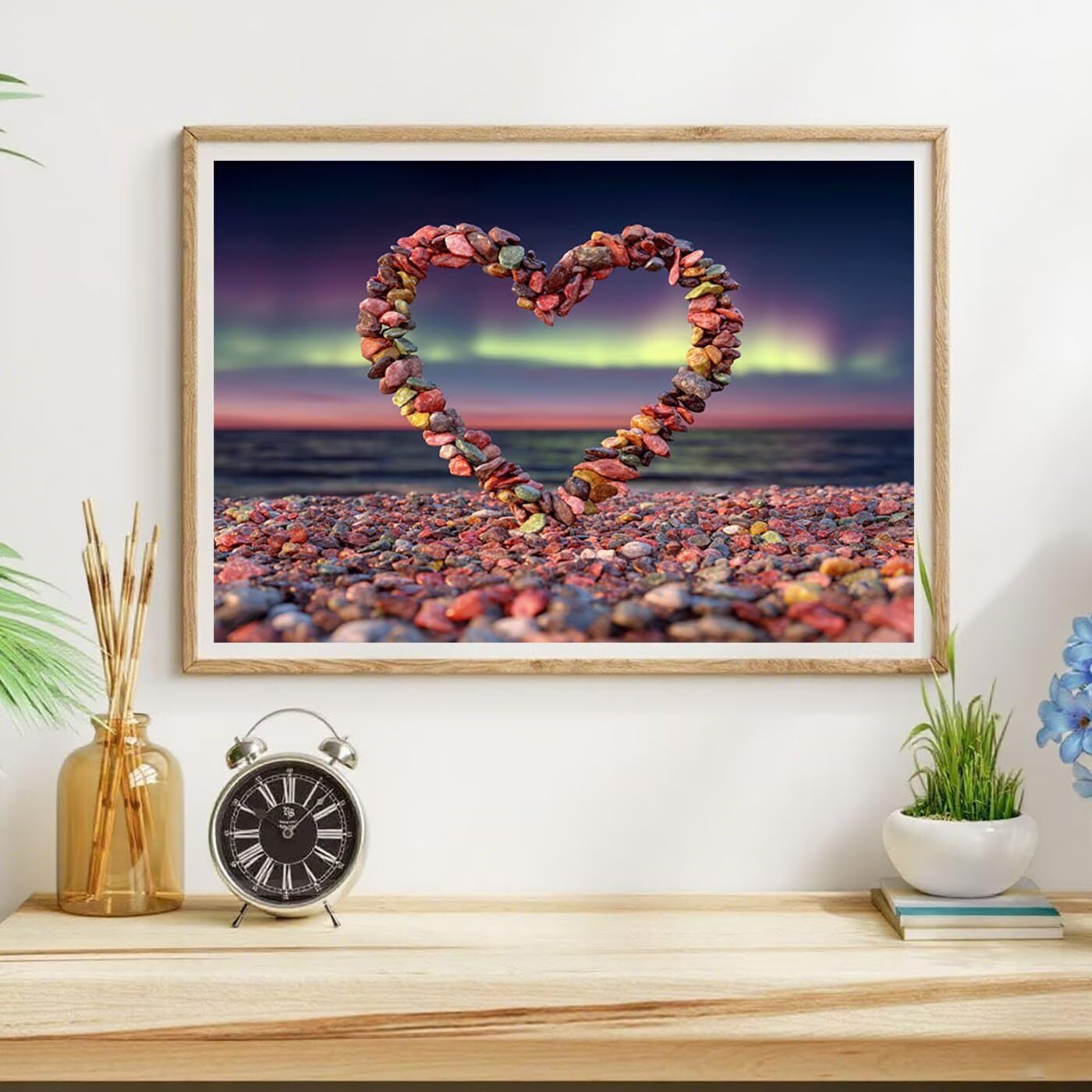 Diamentowa sztuka, miłość, zestawy do malowania diamentami dla dorosłych, 5D, DIY, zorza polarna, pełne wiercenie, haft, cekiny, klejnoty, obrazy, sztuka i rzemiosło, obrazy do dekoracji ścian domu