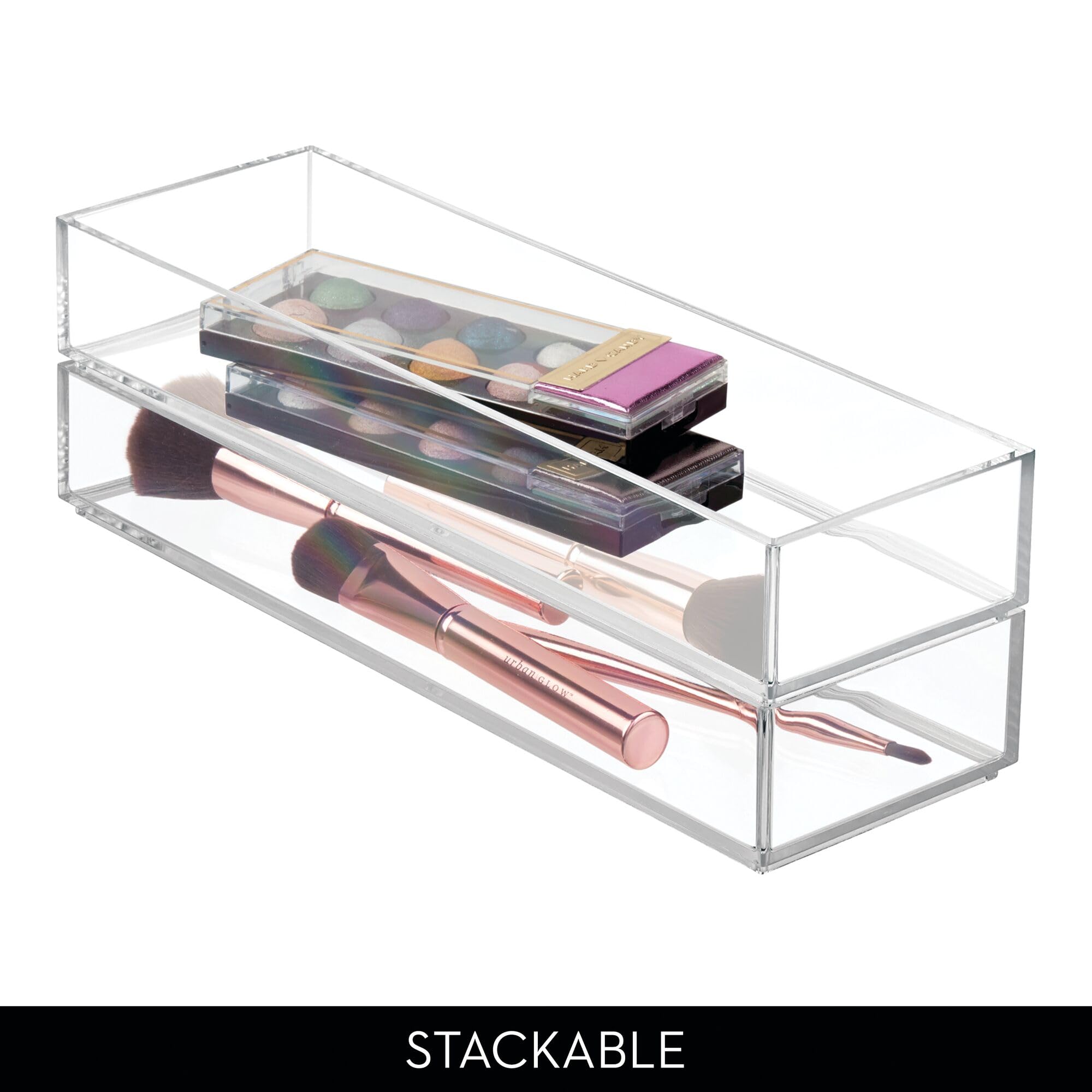 InterDesign 28142M6 Pattumiera, Trasparente