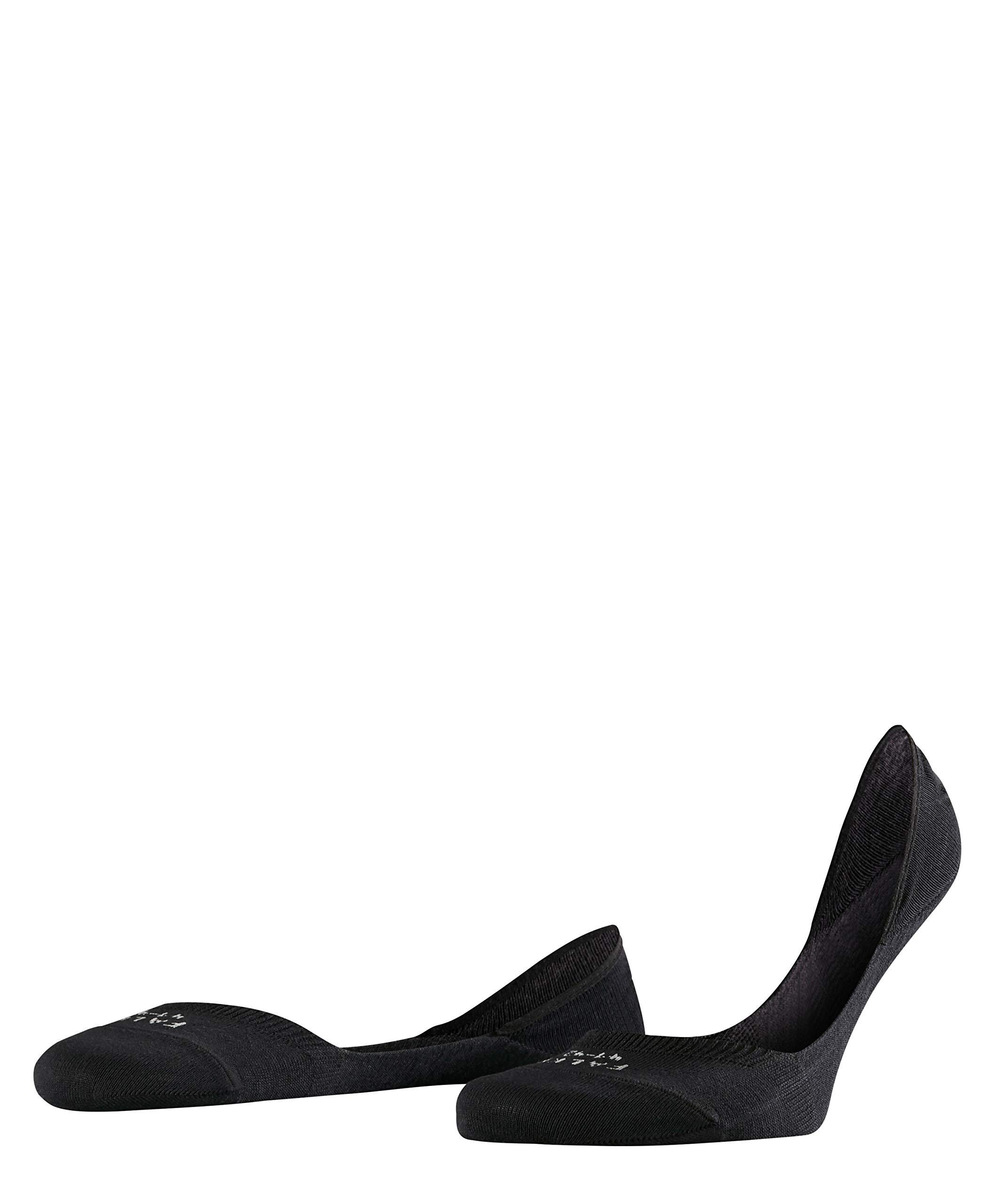 FALKE Men's Cool 24/7 Liner Socks Cotton Black White More Colours No Show Hidden In Shoe Ultra Low Cut Invisible Sock Footsies For Summer With Anti Slip System 1 Pair