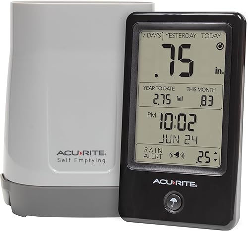AcuRite Wireless Self-Emptying Rain Gauge - Thumbnail 4