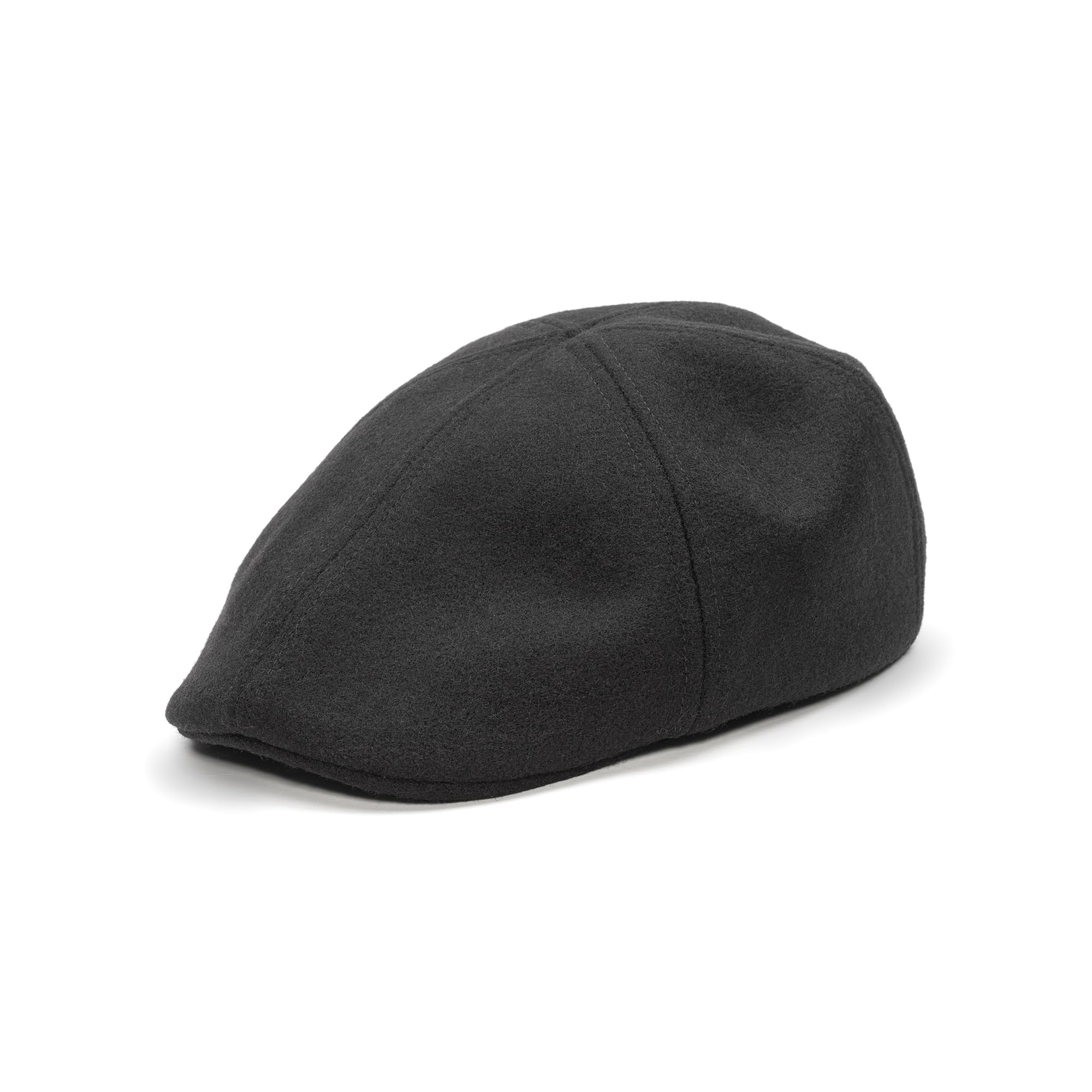 Sterkowski Rusty | 100% Wolle Schirmmütze für Herren und Damen | Warm Handgenäht Flat Cap Duckbill Mütze