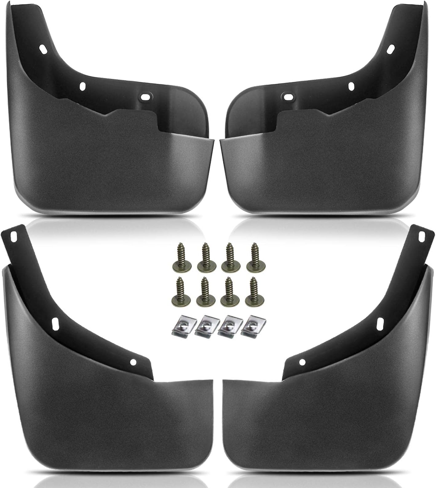 YHTAUTO Set Of 4 Mud Flaps Splash Guards Accessories Replacement For Chevrolet GMC - View #4