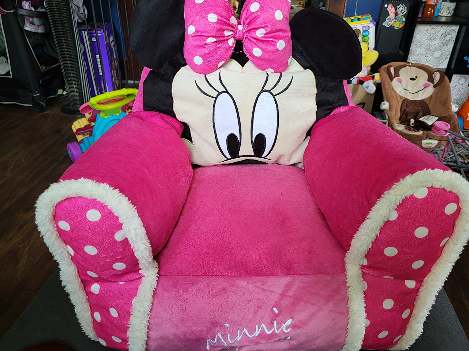 11/mo Finance Idea Nuova Disney Minnie Mouse Figural Bean Bag Chair