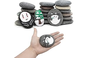 Markdang Rocks for Painting 20Pcs 2.2-3.2" River Rocks for Paint - Rock...