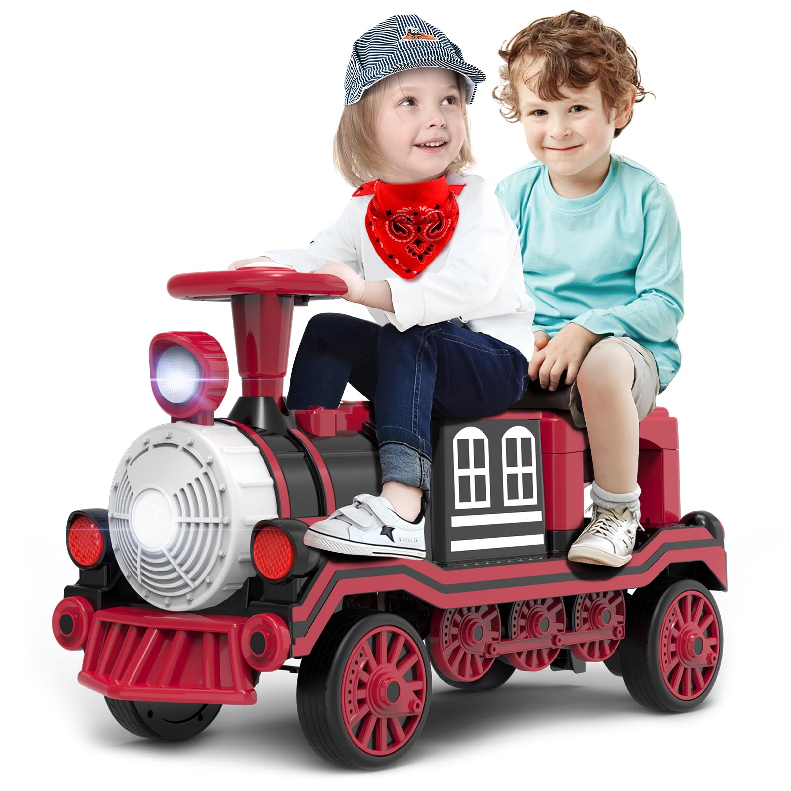 Amazon.com: MINIATURE MOTORS 2-Seater Ride On Train, 12V Kids