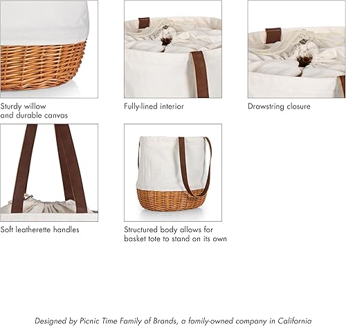 Miniatura 6 de PICNIC TIME Coronado - Bolsa de lona y sauce, bolsa de picnic, bolsa de playa