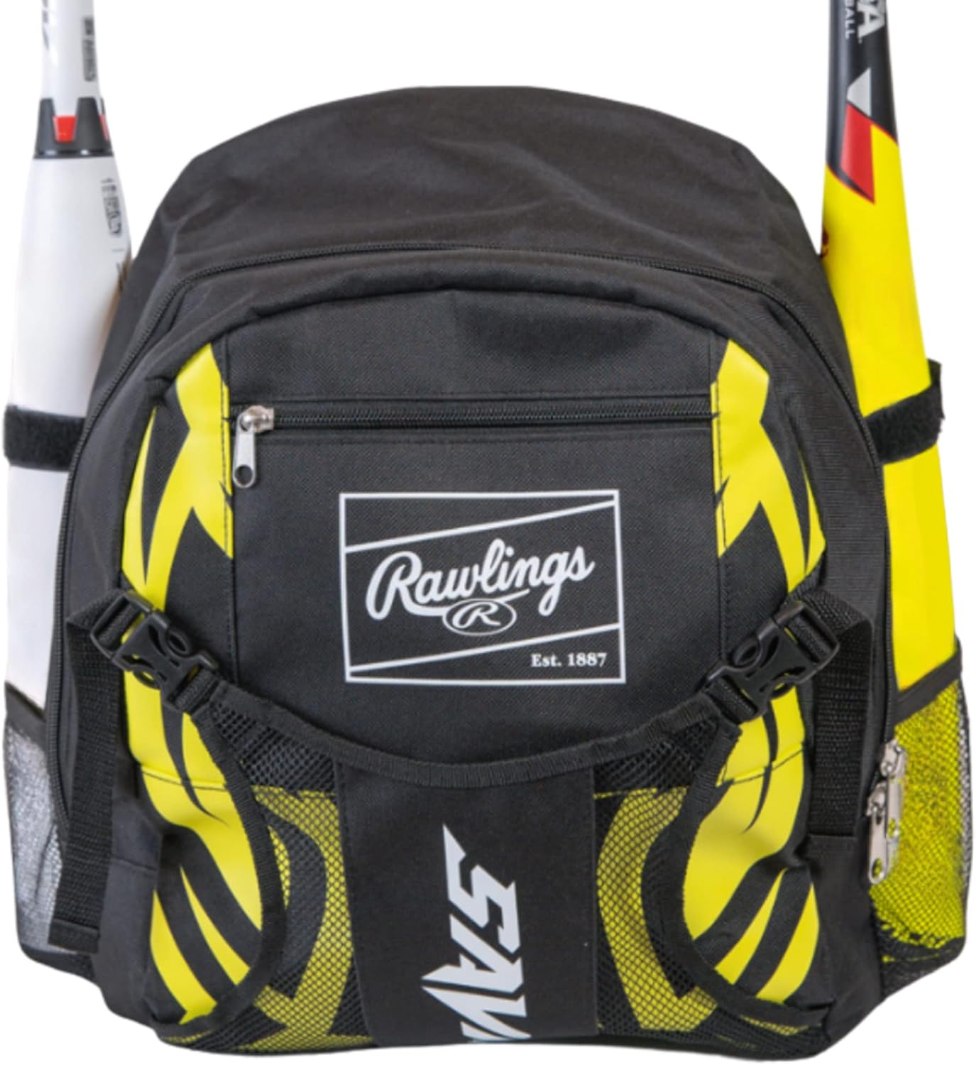 Rawlings Savage Youth Baseball Bag Kids Bat Bag Durable Baseball