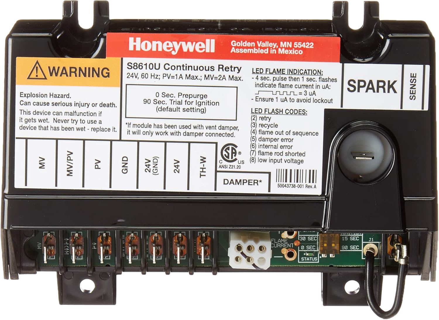 One-Day Sale: Up to 80% Off Honeywell International S8610U3009 Module