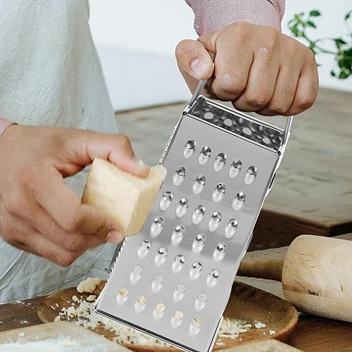 Miniatura 8 de Rallador de cocina multifuncional Cortadora de verduras Trituradora de queso Rallador de queso Cuchillas ajustables Verduras Frutas Jengibre Más