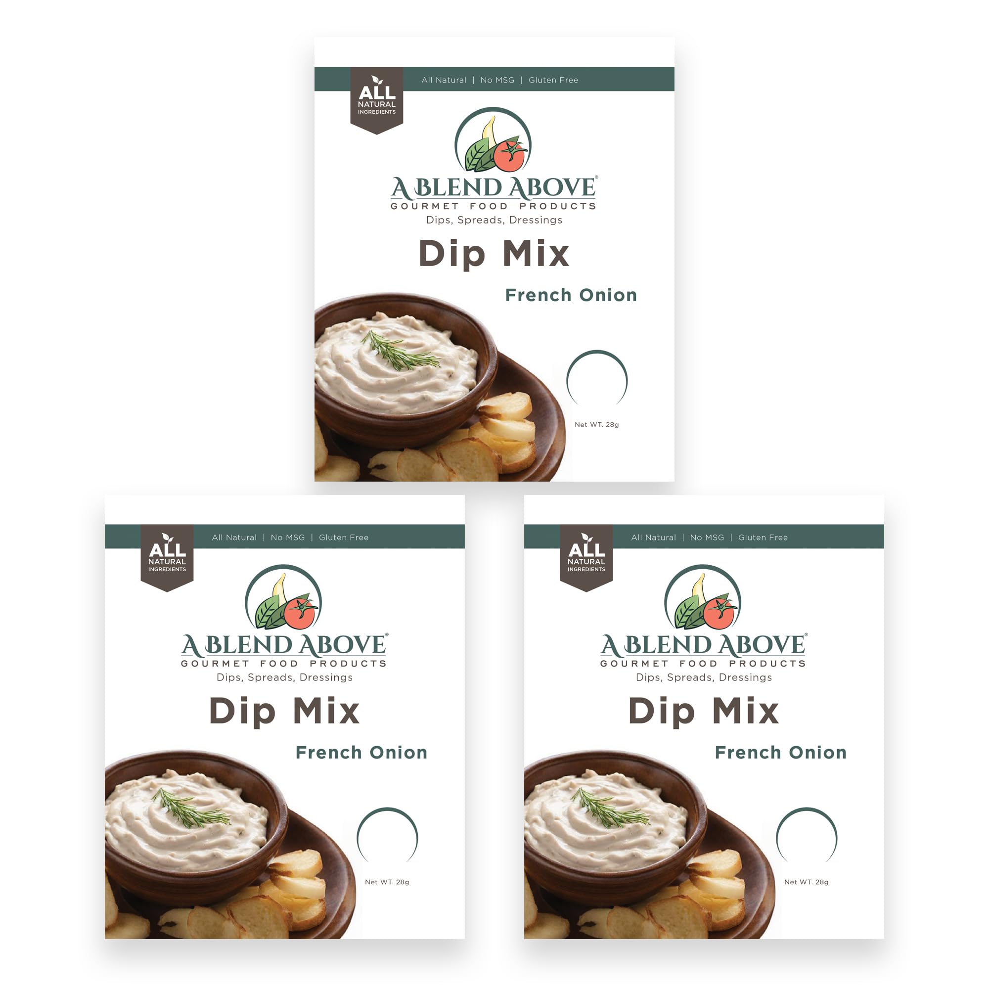 A Blend Above Gourmet Food Products A Blend Above French Onion Dip Mix - herb spice and seasoning gifts | Mubboo