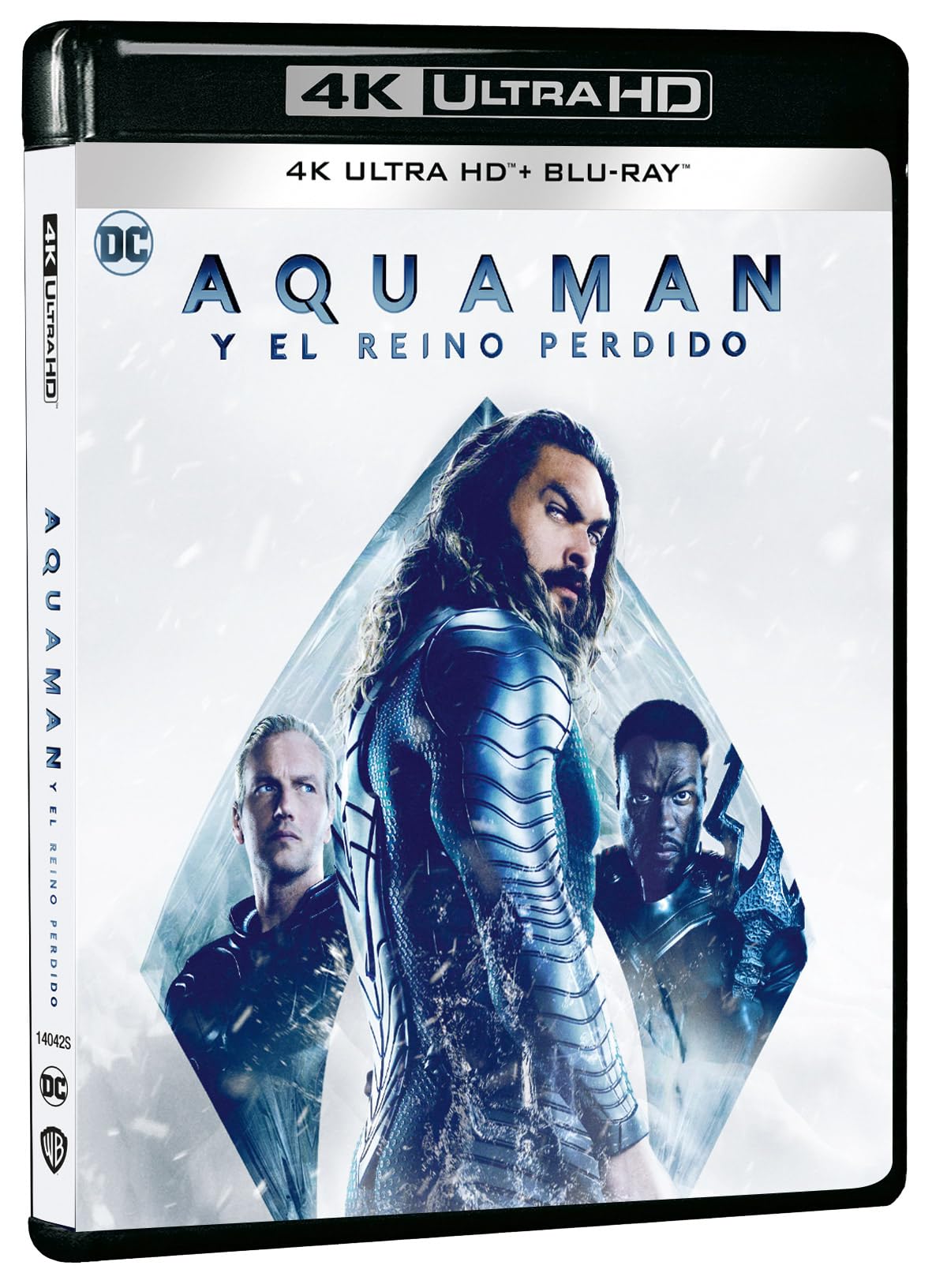 Aquaman y el reino perdido 4K UHD y Blu-ray para coleccionistas de cine de acción