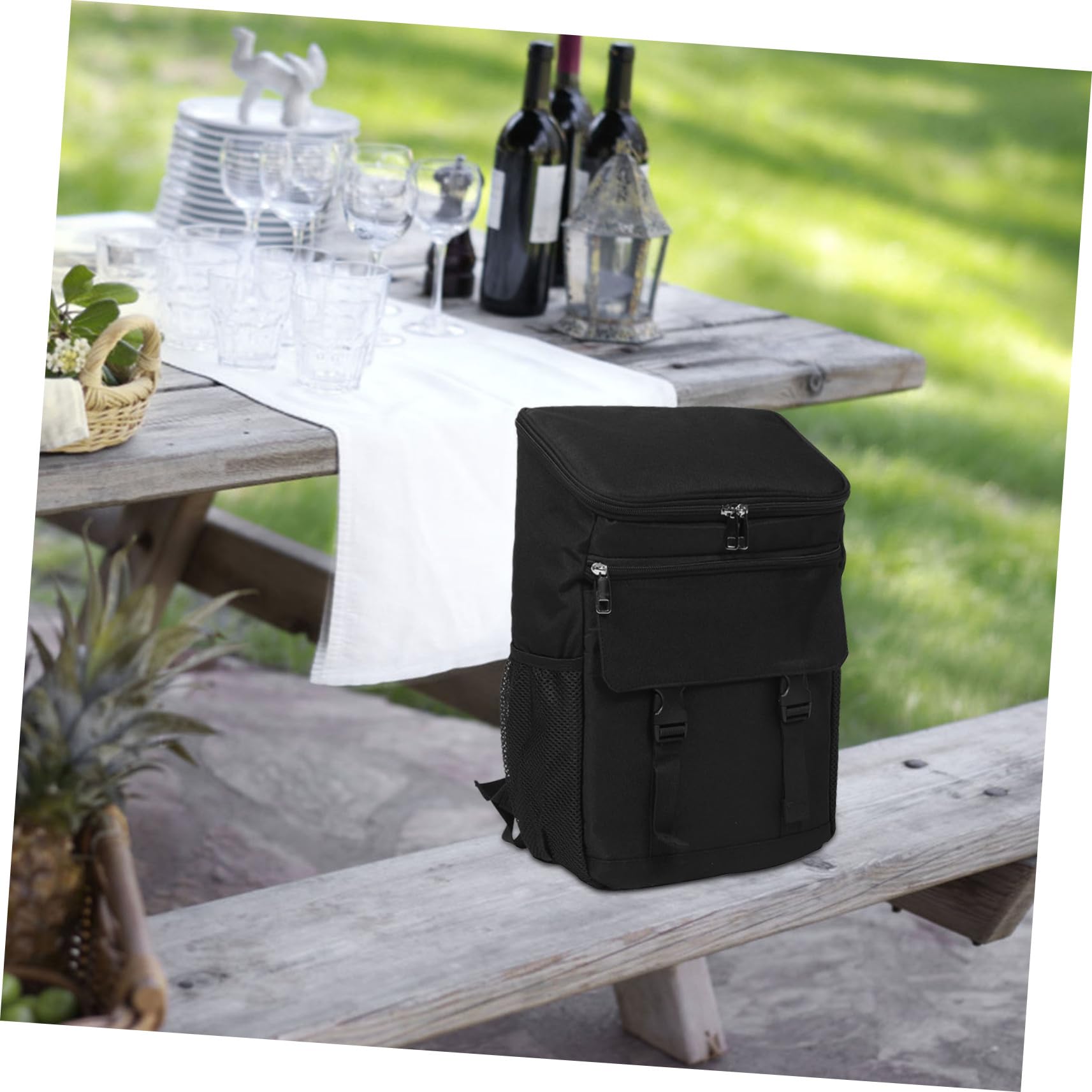 Gatuida Borsa Termica Isolamento Robusto Capiente e Leggera per Picnic Campeggio e Viaggi Mantiene Cibi e Bevande alla Temperatura Desiderata
