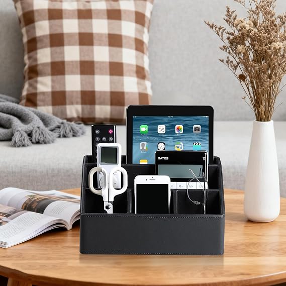 Desk Organizer Caddy Nightstand Organizer Desk Caddy Remote Holder