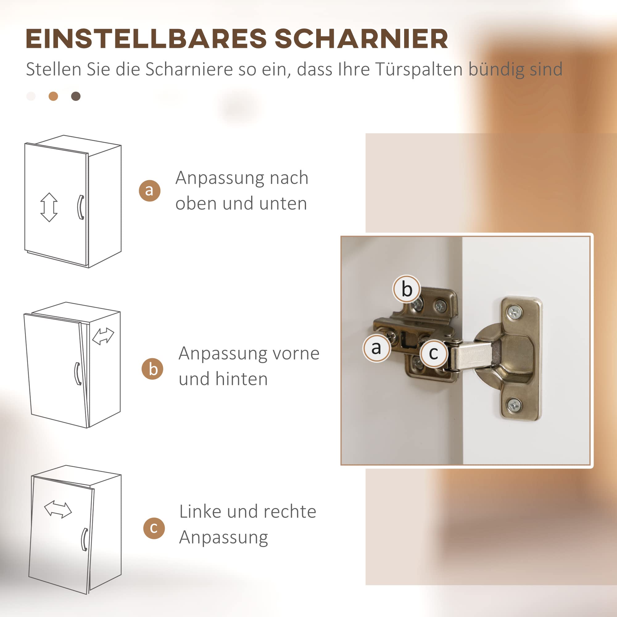 HOMCOM Küchenschrank Hochschrank mit Arbeitsplatte Weiß 76 x 38 x 182 cm | 4 Türen, 2 Schubladen, Buffetschrank, Mikrowellenschrank, Verstellbare Ablagen, Soft-Close-Funktion