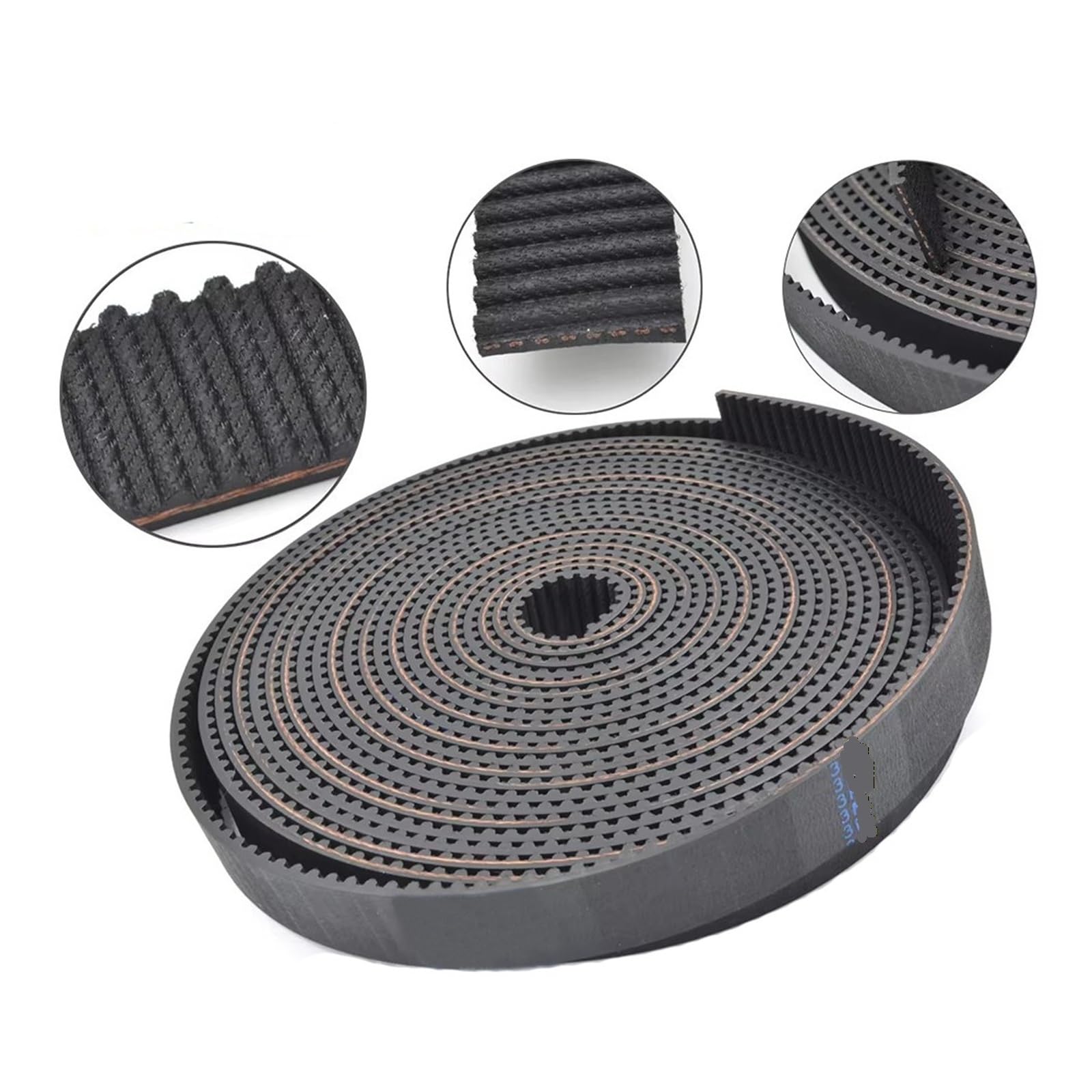 HTD Gummi-Fiberglas-Zahnriemen 6–30 mm | HTD-Synchronriemen mit offenem Ende, glasfaserverstärkt, 6–30 mm Breite for CNC-Gravur-Riemenscheibenantrieb(10Meter,15mm)