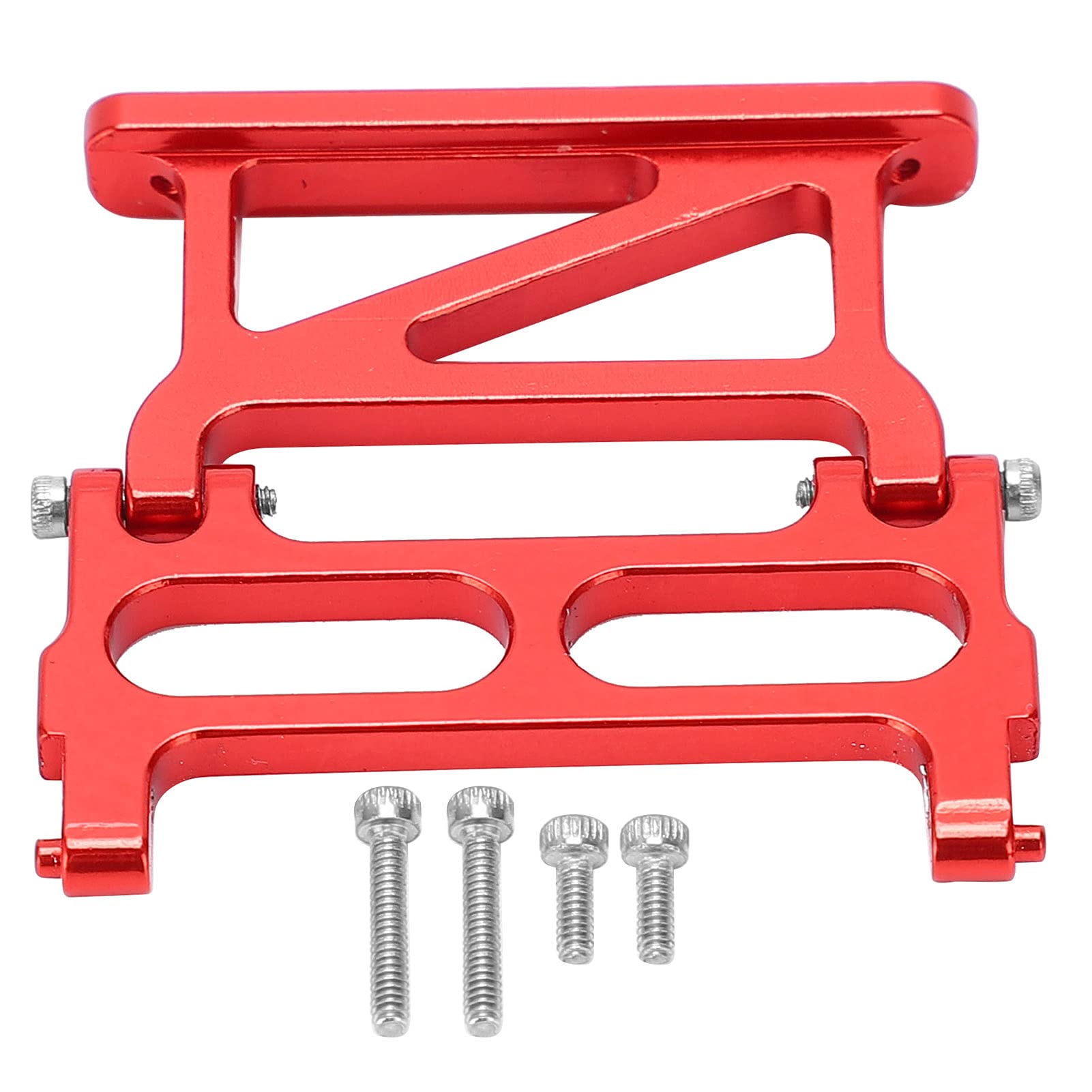 Culnflun RC Aluminium Rear Car Shell Column Pillar for Axial SCX24 C10 1/24 RC Car Upgrade Parts (Red), #913
