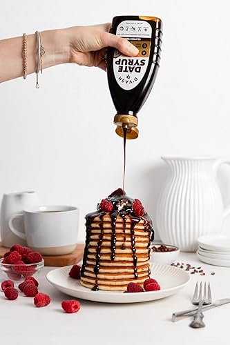 Miniatura 7 de D'vash Organics: Jarabe de fecha ganadora del premio, paquete de 2 botellas, 14.1 onzas, vegano, sin gluten, sin azúcar añadido, paleo, sin OMG,