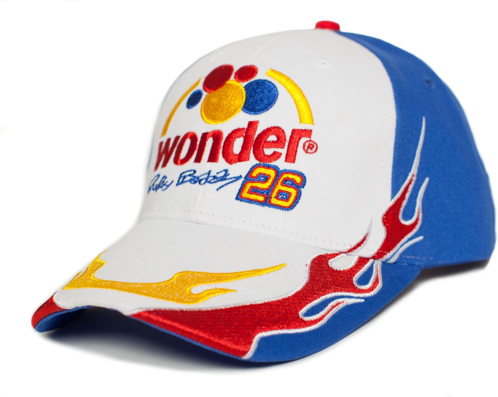 Wonder Bread Unisex-Adult Talladega Nights Ricky Bobby Cap -One-Size Multi