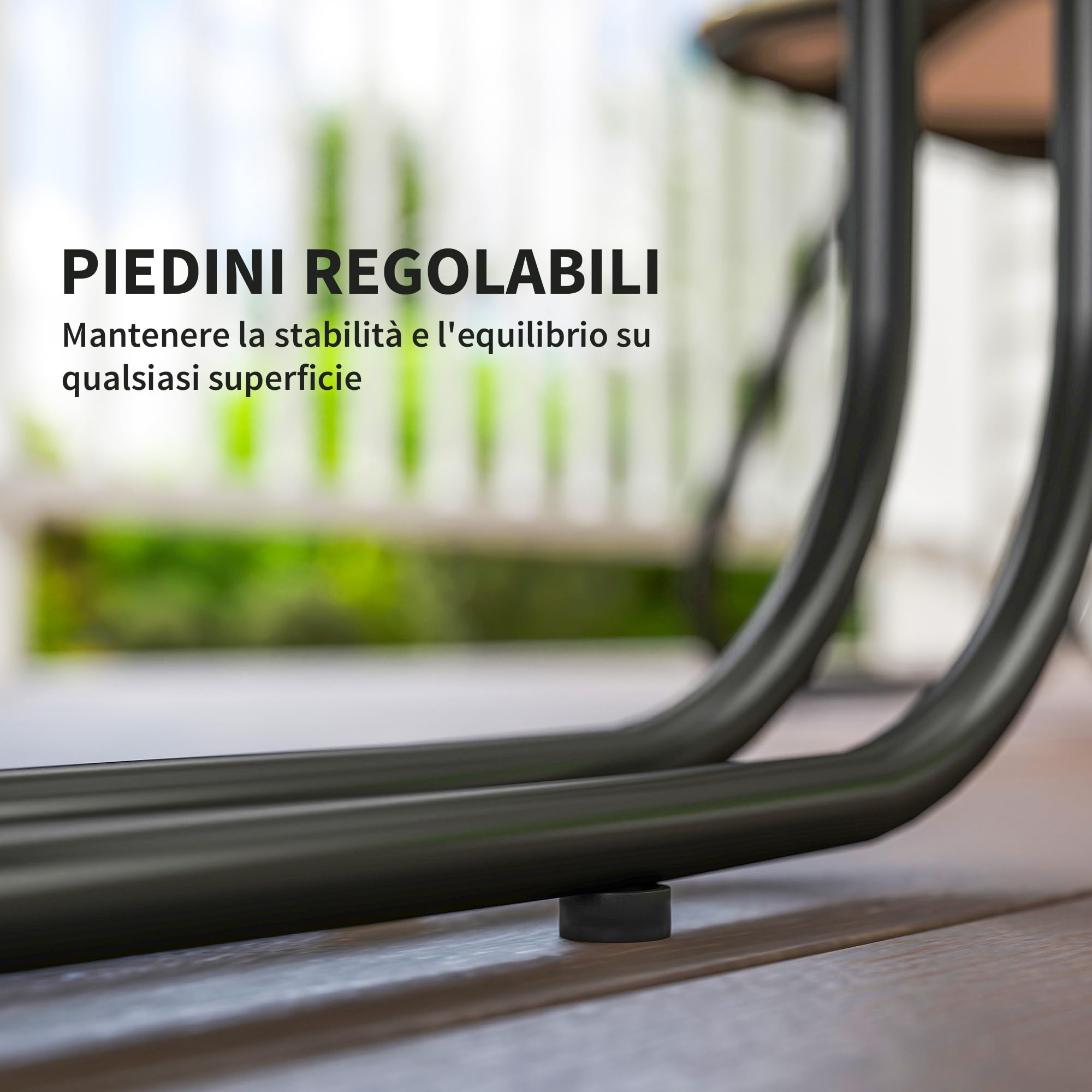 Outsunny Set di Mobili da Giardino in Rattan 4 Pezzi, Salotto da Esterno con Divanetto 2 Posti, 2 Poltrone, Tavolo da Caffè in Vetro e Cuscini Lavabili, Set Giardino Esterno in Acciaio, Grigio Chiaro