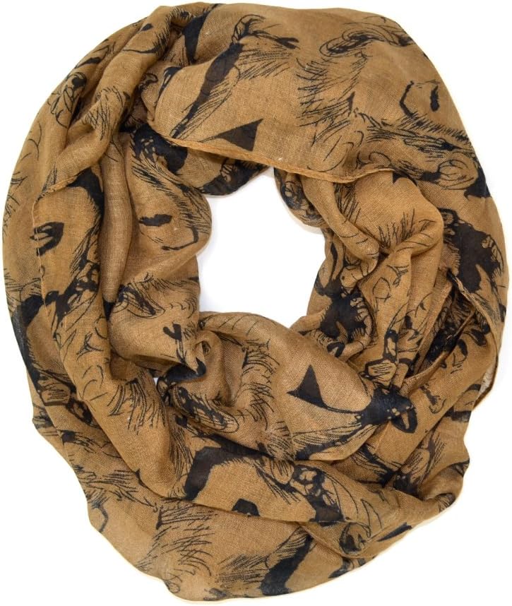 Marilyn Monroe Print Soft Infinity Loop Scarf