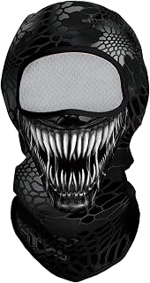 Balaclava Face Mask For Men Women Lightweight For Skiing Motorcycle Halloween Cycling Riding Hunting Fishing