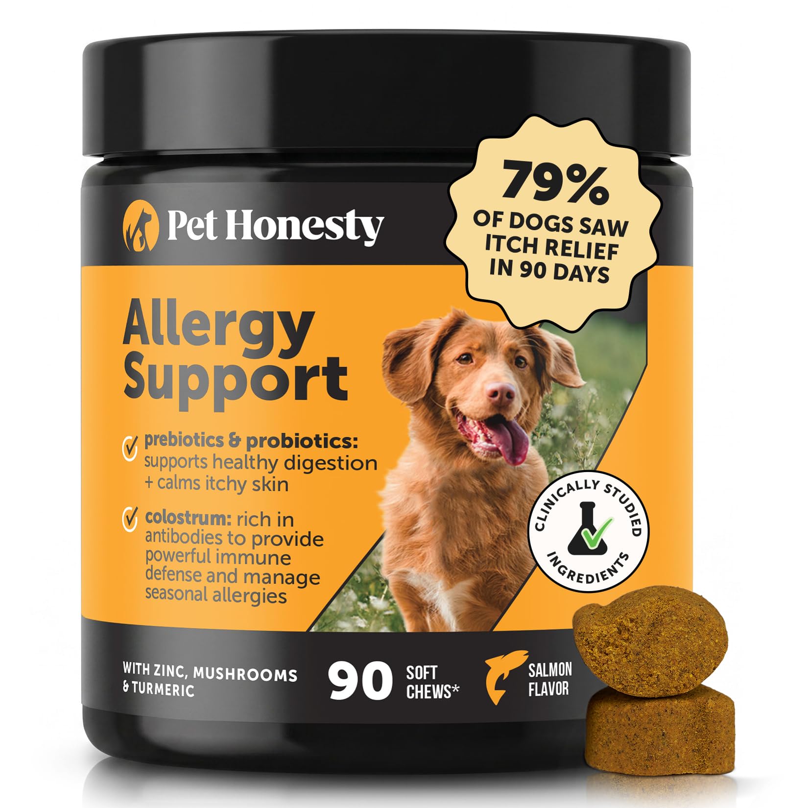 Pet Honesty Allergy Relief Immunity Chews