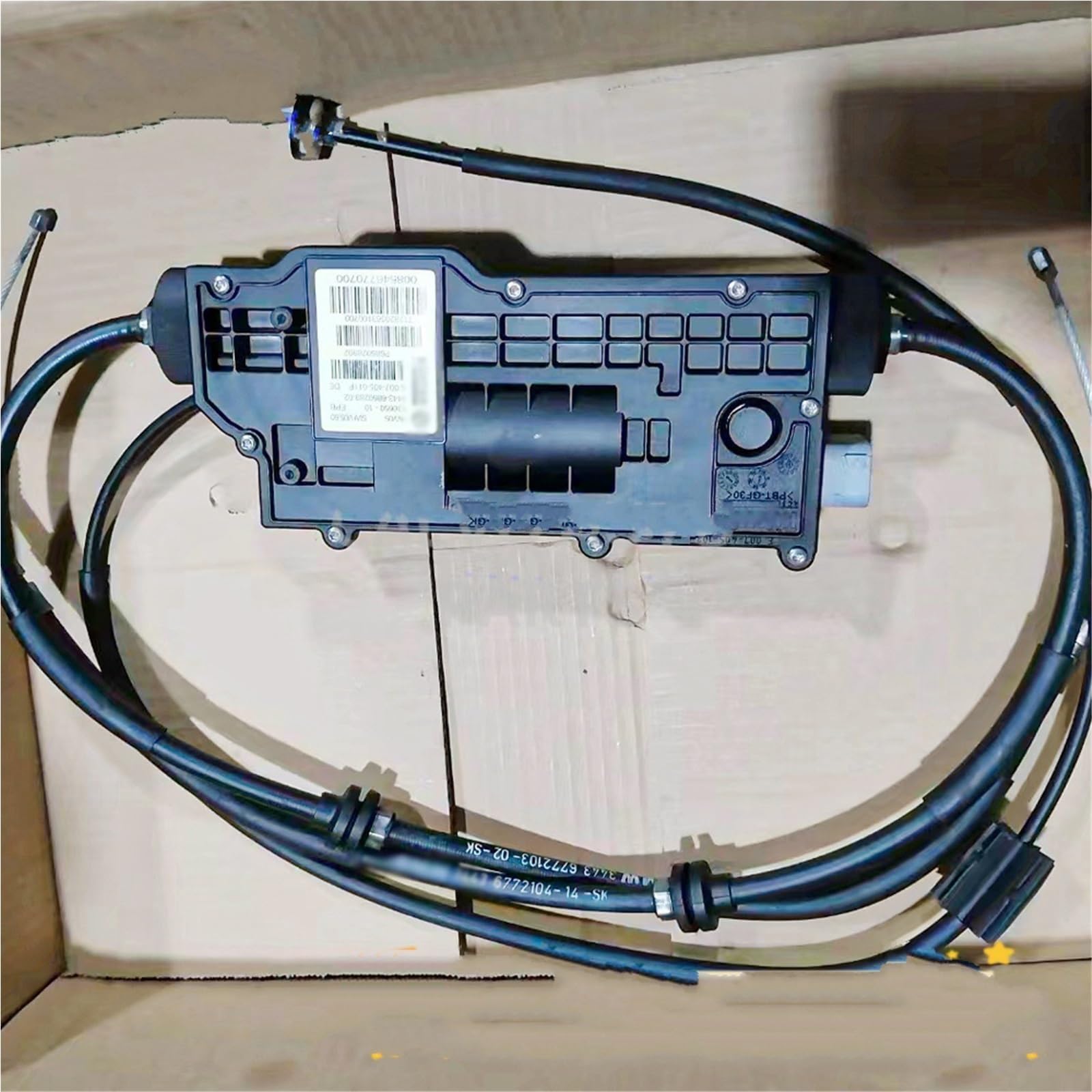 Dźwignia Hamulca Ręcznego Samochodu Elektryczny hamulec postojowy Siłownik hamulca ręcznego z jednostką sterującą 34436850289 do BMW X5 X6 E70 E71 E72