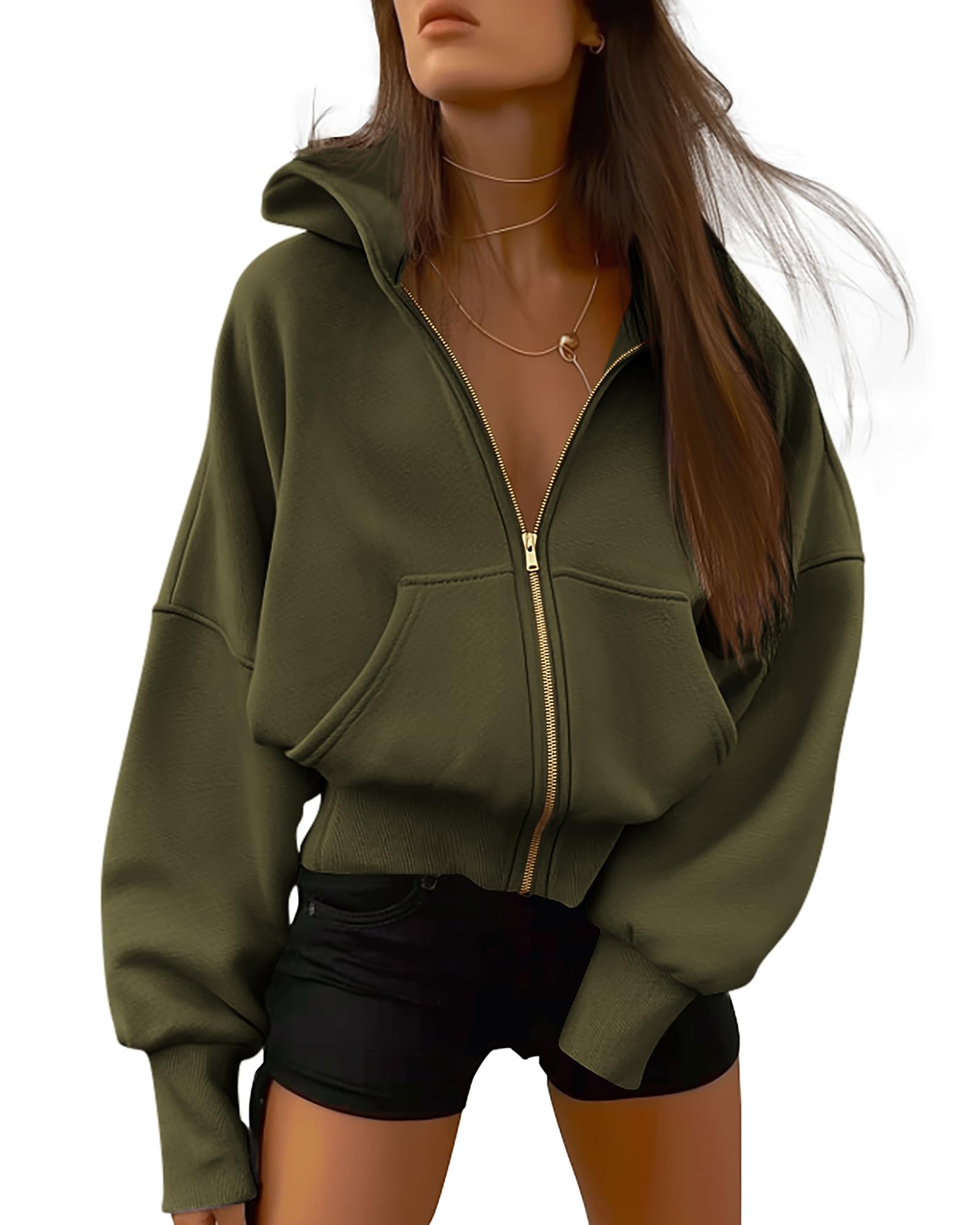 BTFBM Hoodies For Women Spring Clothing 2026 Long Sleeve Zip Up Fleece Fashion Sweatshirts Jacket Y2K Hoodie Fall Fashion