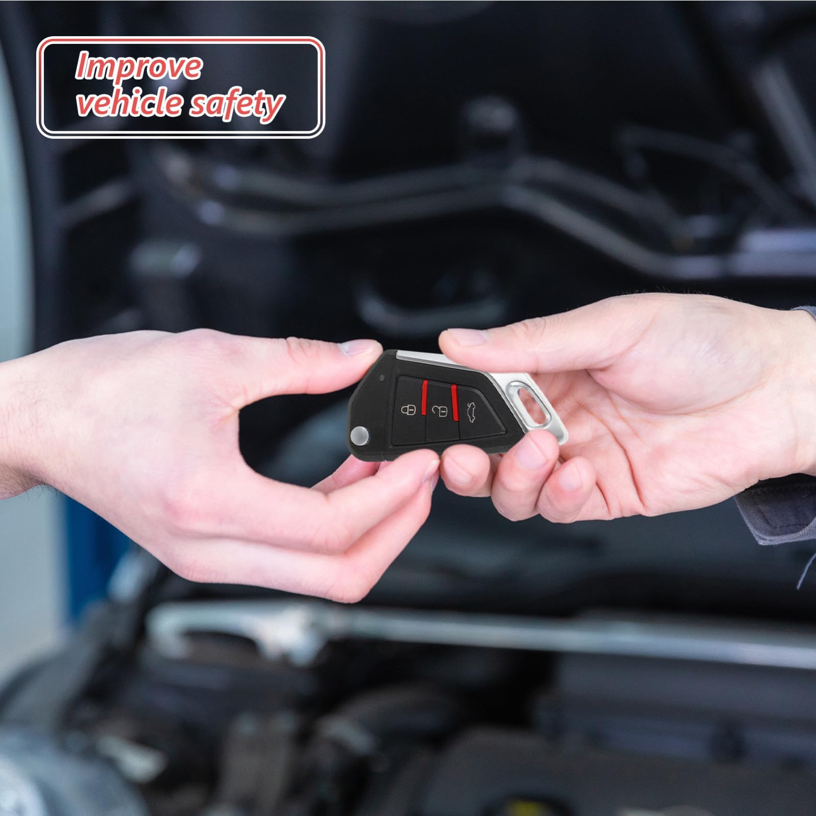 Holibanna Kit di Allarme Antifurto per Auto con Telecomando, Materiale Plastico e Metallo, Funzione di Chiusura Centralizzata per Veicoli, Sicurezza Migliorata