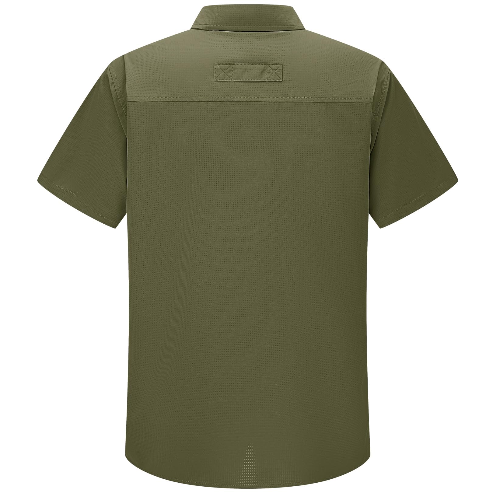 Hemd Herren Kurzarm Safari UPF50+ UV Schutz Wanderhemd Herren Funktionshemd Outdoorhemd Atmungsaktiv Schnelltrocknend Hemd