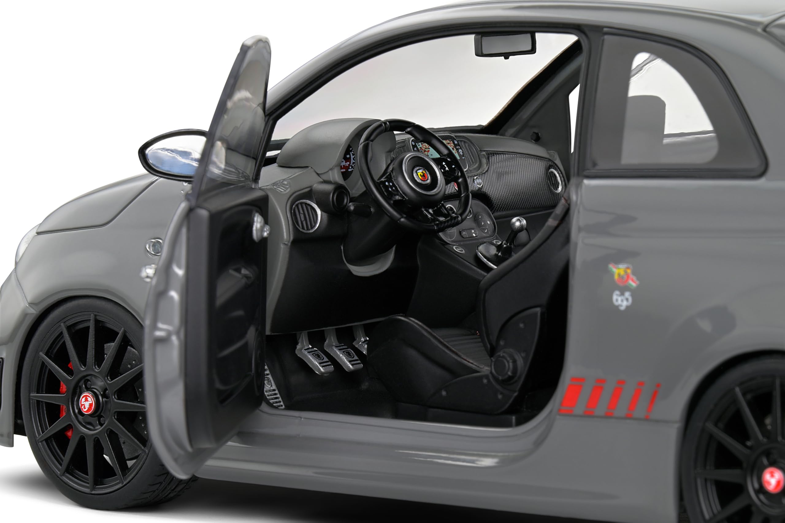 SOLIDO　1/18 ABARTH ６９５ XSR EDITION Solido 1:18 Fiat 695 Abarth XSR Edition Yamaha Record Grey