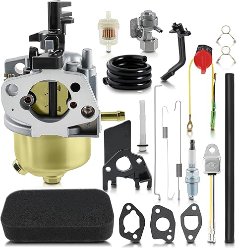 MOTOALL Carburador Carb 16100-ZH8-W51, 16100-ZH8-W61, 16100-ZE1-814, 16100-ZE1-825 para Champion Power Equipment CPE 3000W 3500W 4000 Watt 6.5HP