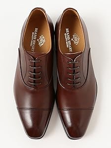 Amazon.co.jp: [ビームスハート] レザー・シューズ ストレートチップ