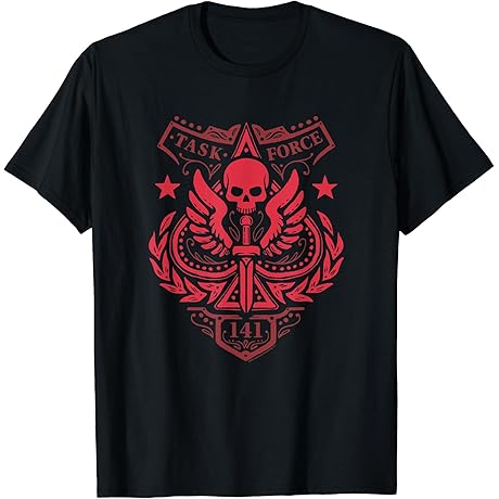 Modern Warfare 2 Task Force 141 T-Shirt: Embody the Elite!
