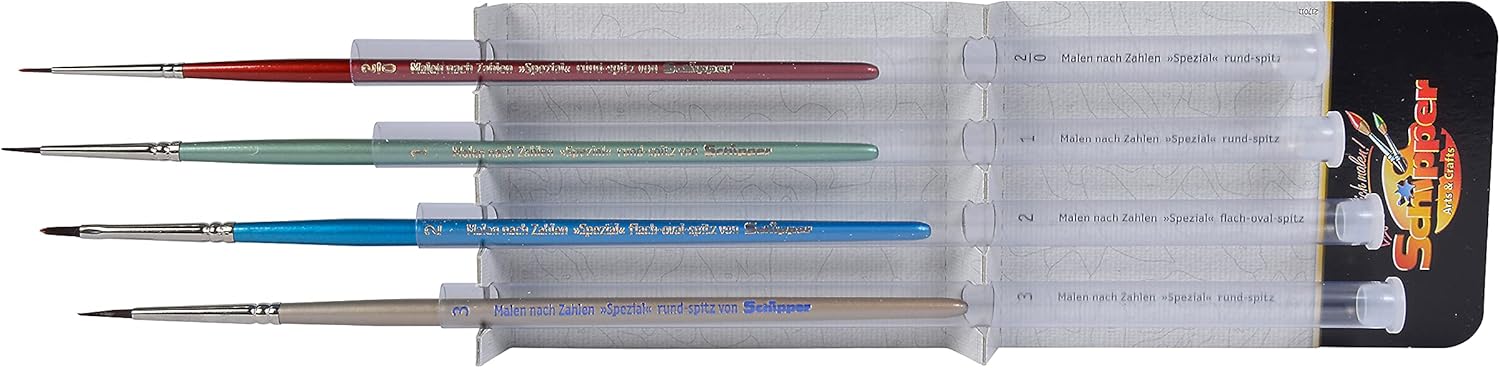 Schipper 605020536 4 Paint Brushes